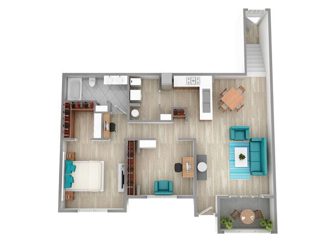 Unit 1427 1427 floor plan